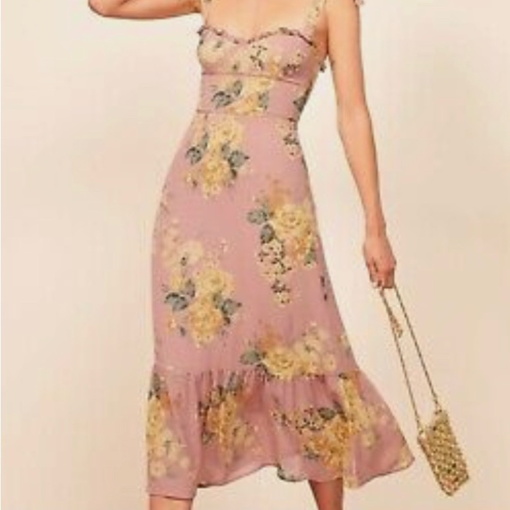 Reformation Nikita Midi Dress size 6